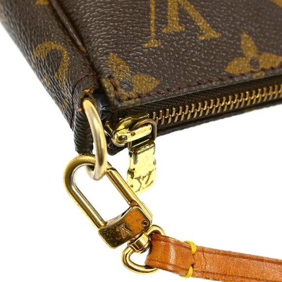 LOUIS VUITTON MONOGRAM POCHETTE ACCESSOIRES HANDBAG M51980 AR0010 RQ00093 - Picture 4 of 9